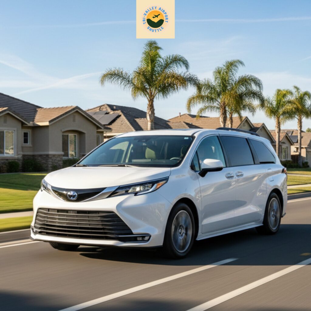 Airport transfer services by tri valley in Manteca