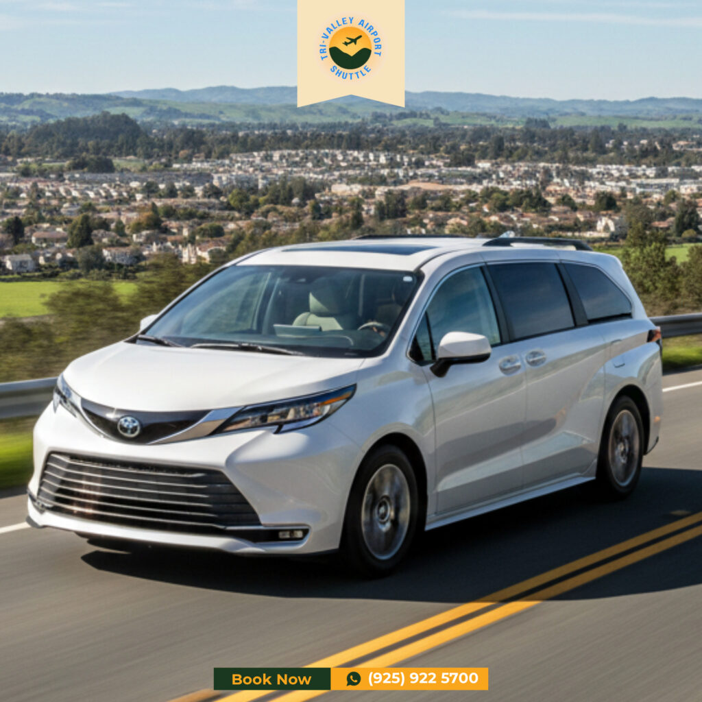 Airport shuttle near Dublin